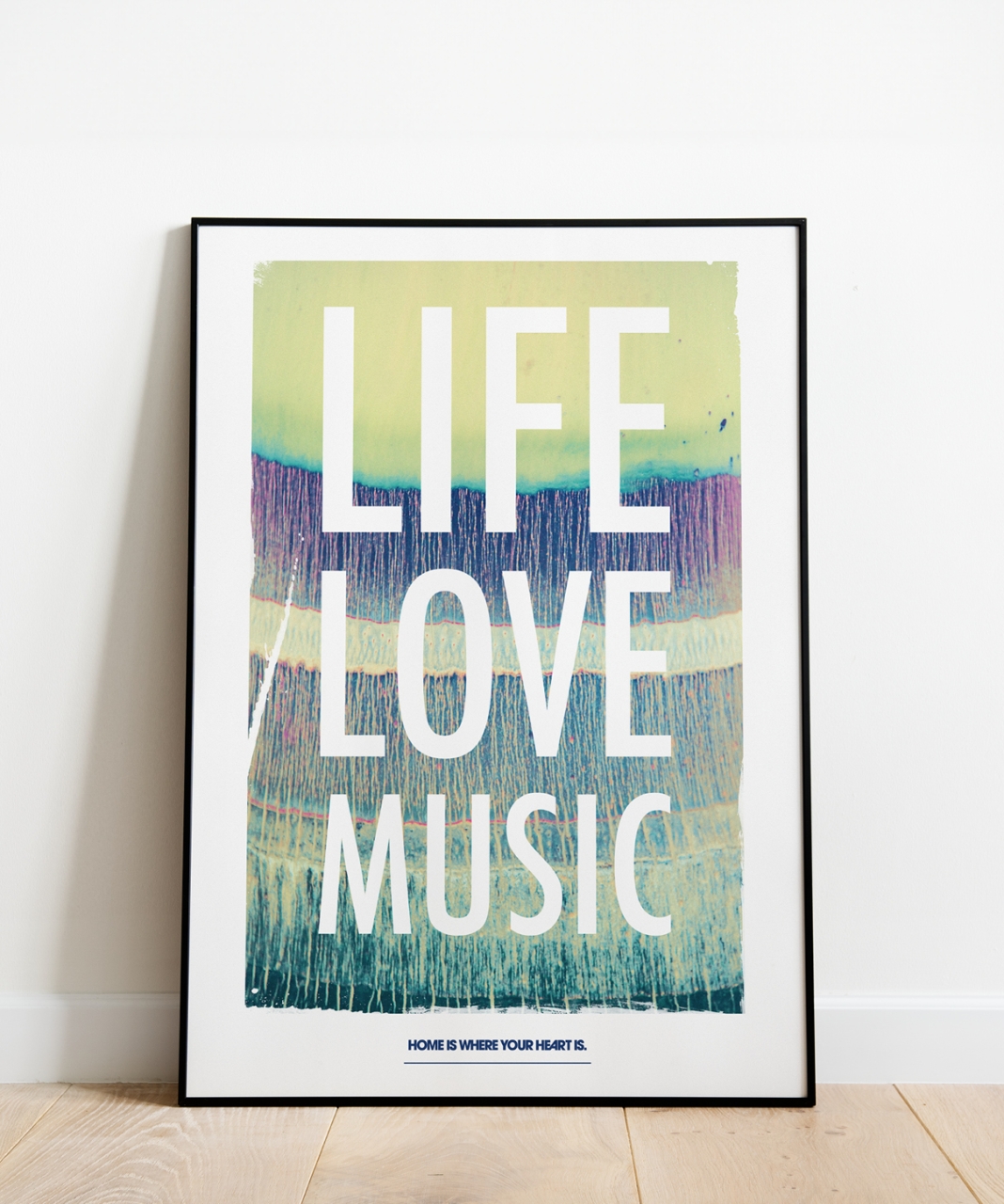 Life. Love. Music. Poster